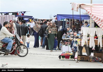 بالصور.. سوق بندر ترکمان شمال شرق ایران