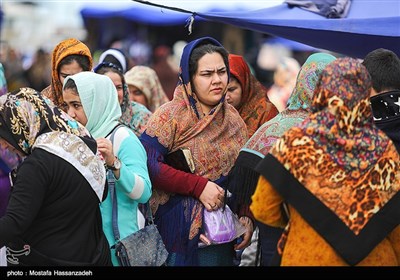 بالصور.. سوق بندر ترکمان شمال شرق ایران