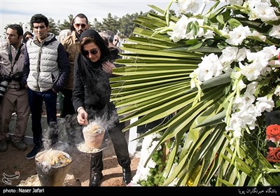 خاکسپاری لوون هفتوان بازیگر ارمنی سینمای ایران