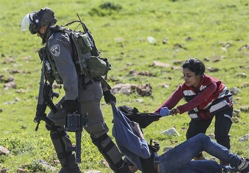 مجروح شدن 8 فلسطینی به ضرب گلوله جنگی نظامیان صهیونیست