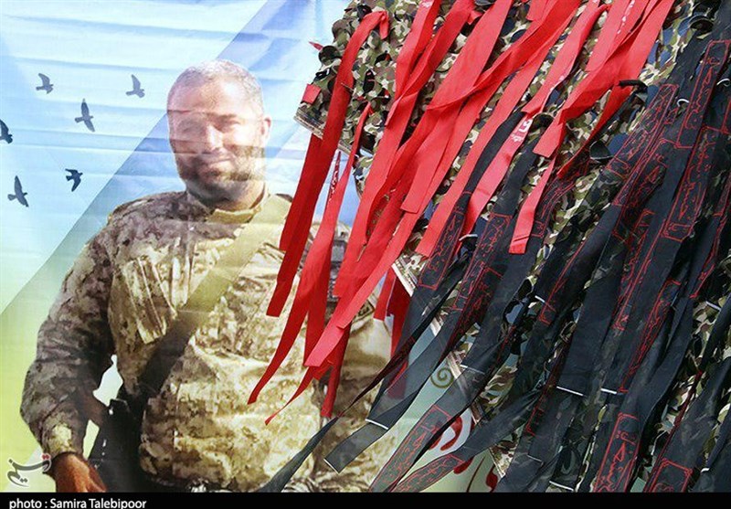 کرمان| اربعین شهید "غلامرضا لنگری‌زاده" در کرمان به روایت تصویر