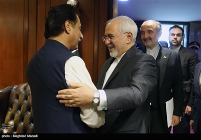 محمد جواد ظریف کی اسپیکر پارلیمنٹ ایاز صادق سے ملاقات