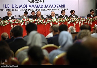 نشست اقتصادی ایران و پاکستان با حضور محمدجواد ظریف وزیر امور خارجه - کراچی