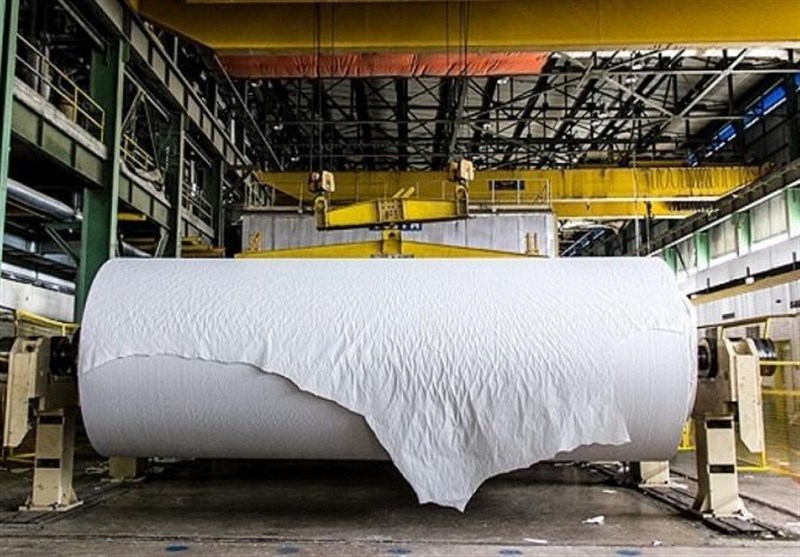 تولید کاغذ روزنامه با ظرفیت 5000 تن در کارخانه مازندران کلید خورد