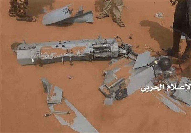یمنی سرکاری فوج نے سعودی جاسوس ڈرون مار گرایا