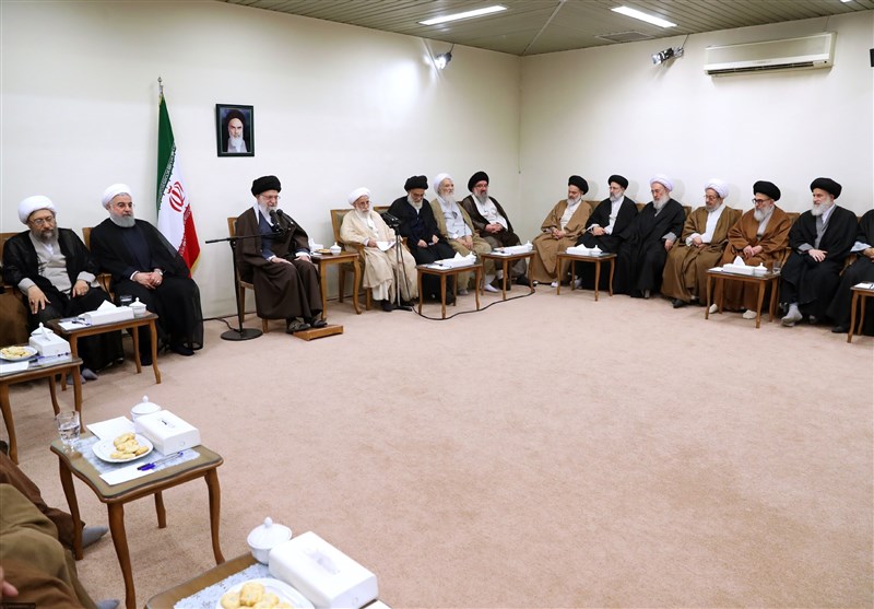 رئیس و اعضای مجلس خبرگان رهبری با امام خامنه‌ای دیدار کردند
