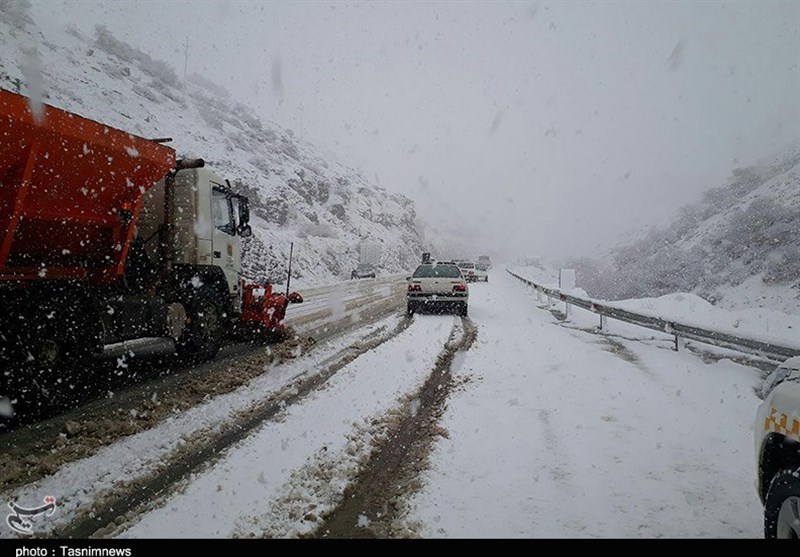 گرگان| بارش برف بهاری در محورهای کوهستانی گلستان در 2 روز آینده