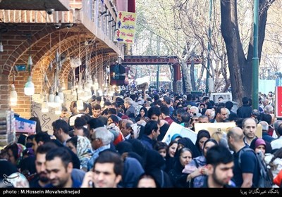 نوروز کی آمد پر ایران کے بازاروں میں گہما گہمی