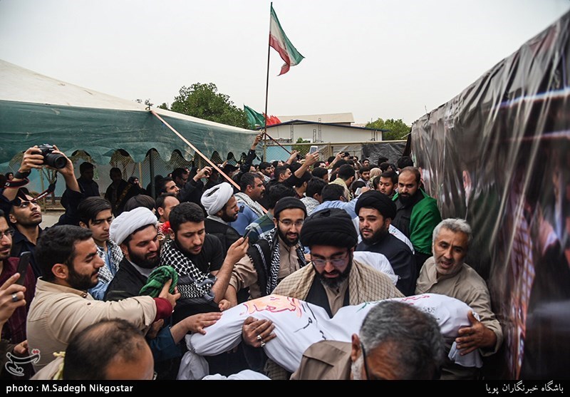 ساری| اردوگاه شهدای مازندران در خرمشهر میزبان شهید گمنام است