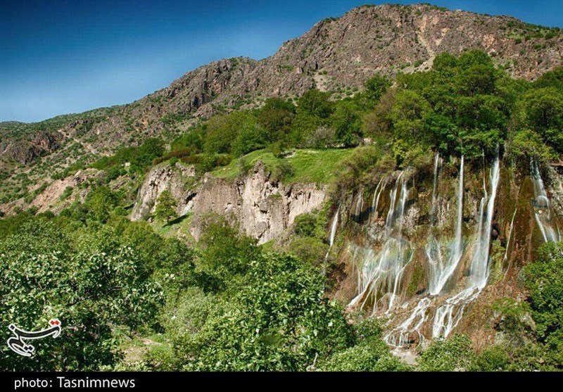 بهار 98| سمفونی دلنواز آب و صخره؛ حیرت انگیزترین آبشارهای ایران در قلب زاگرس+ تصاویر