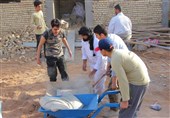 خدمت رسانی جهادی به مناطق محروم توسط جوانان خوزستانی به روایت تصویر