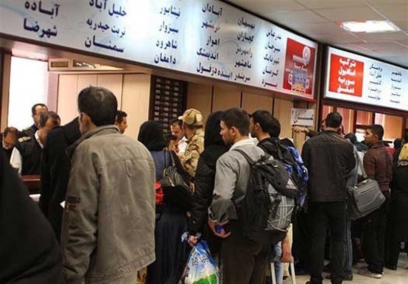 نابسامانی در جابجایی زائران اربعین/ قیمت 500 هزار تومانی بلیت اتوبوس تهران-مهران دربازار سیاه