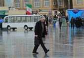 بارش باران قم را در بر می‌گیرد