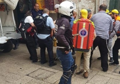 مجروح شدن دو پلیس اسرائیلی توسط جوان فلسطینی در قدس اشغالی