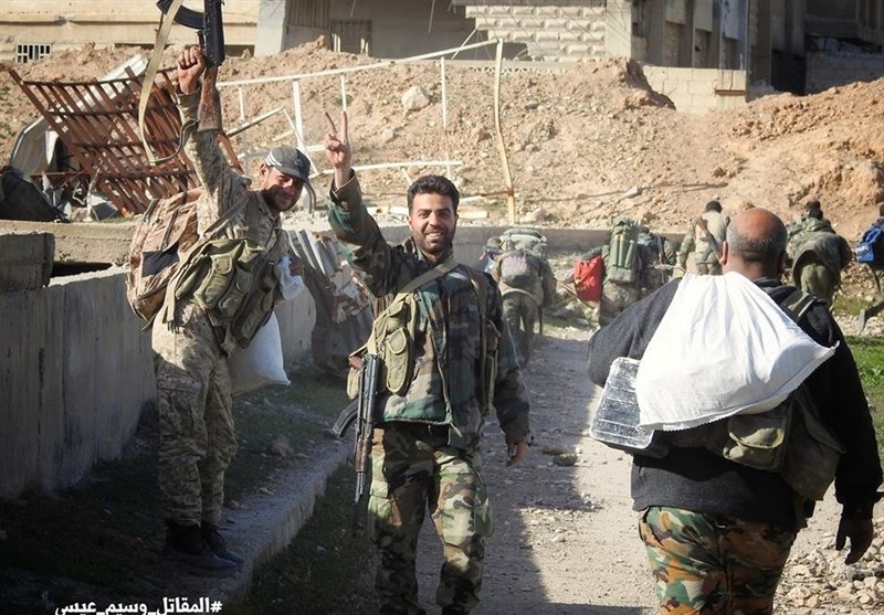 الجیش السوری ینفذ عملیاته ضد آخر معاقل المجموعات الإرهابیة فی الغوطة الشرقیة