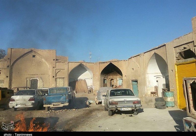 اصفهان| کاروانسرای تاریخی ملک همچنان منتظر نیم‌نگاه مسئولان