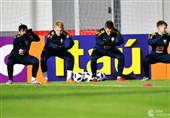 نخستین تمرین برزیل در مسکو پیش از مصاف با میزبان جام جهانی 2018