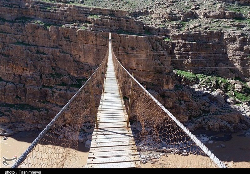 لرستان|بلندترین پل معلق خاورمیانه دوباره ساخته می‌شود