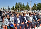 کرمان| بوستان ارغوان در شهر کرمان افتتاح شد