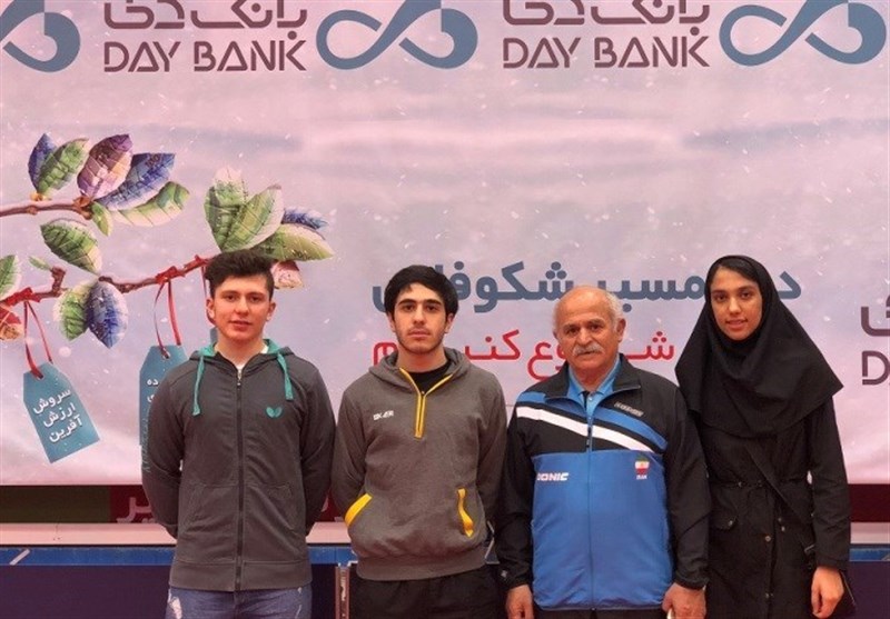 ایران تتوج بذهبیة منافسات الفرق فی بطولة تونس لتنس الطاولة