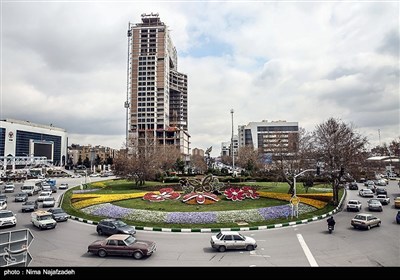 نصب المانهای نوروزی در مشهد