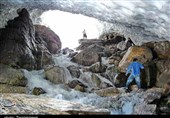 Snowy Azna: A Tunnel in The Mountain Wilderness