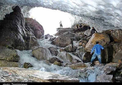 Snowy Azna: A Tunnel in The Mountain Wilderness