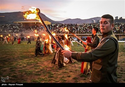 ایران؛ صوبہ کردستان کے مرکزی شہر سنندج میں جشن عید نوروز