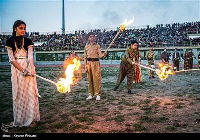 ایران؛ صوبہ کردستان کے مرکزی شہر سنندج میں جشن عید نوروز