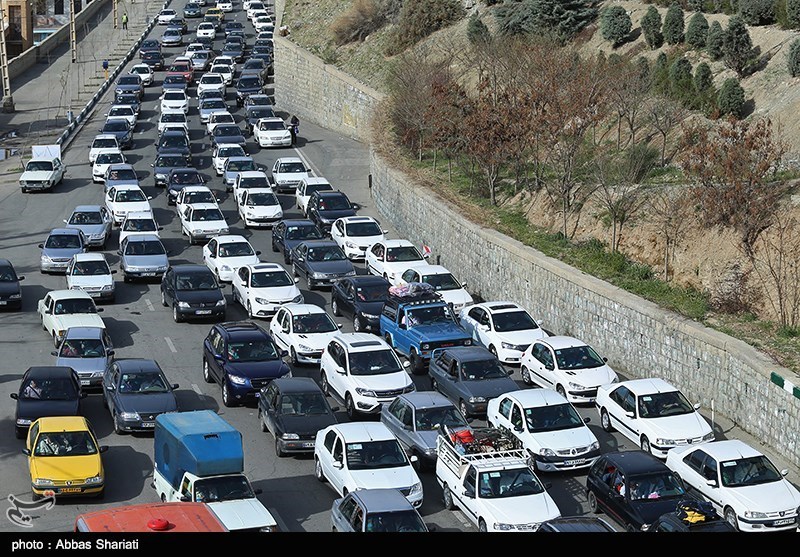 ترافیک در جاده‌های شمالی منتهی به تهران