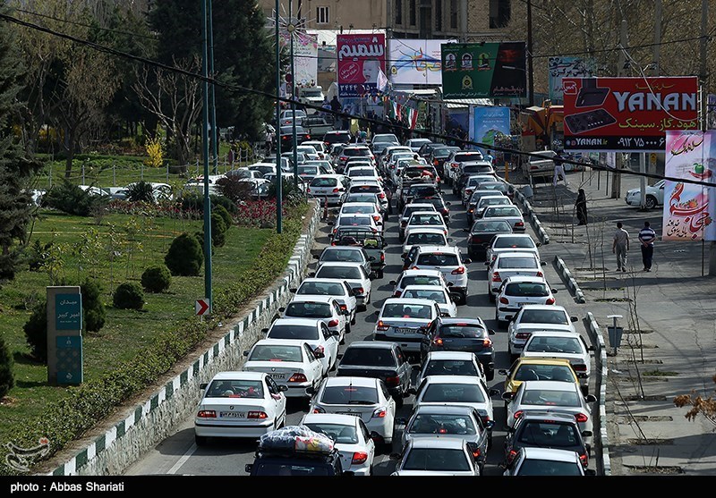 ساری| ترافیک محورهای سوادکوه و هراز پرحجم شد