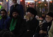 شب چهارم محفل بهار علوی در حرم حسینی+ فیلم و تصاویر