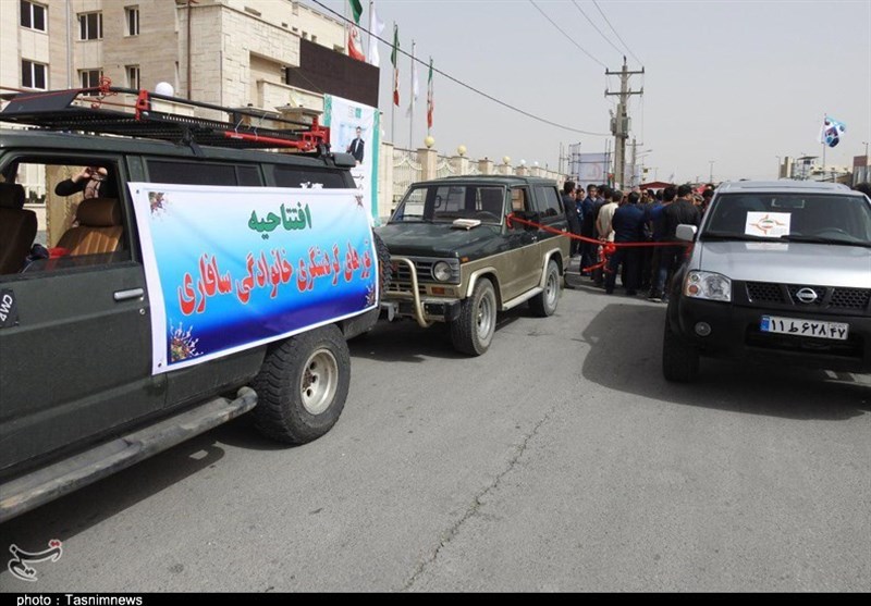 اراک| افتتاح نخستین رالی سافاری گردشگری خانوادگی استان مرکزی به روایت تصویر