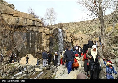 مسافران نوروزی در گنجنامه همدان