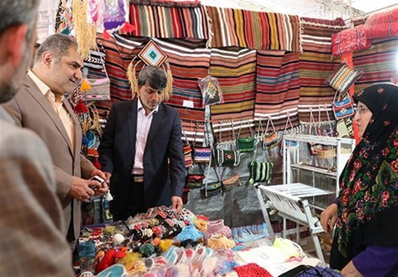 ساری|نمایشگاه سراسری صنایع دستی مرکز مازندران برپا شد