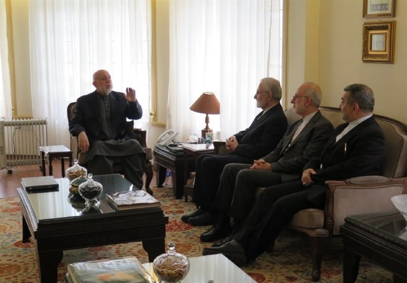 خرازی در دیدار کرزای: ثبات و امنیت افغانستان اولویت ایران است