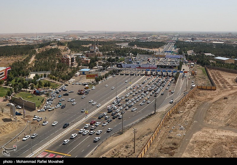قزوین| ترافیک نیمه‌سنگین در آزادراه‌های استان قزوین