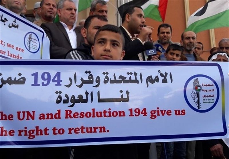 جنبش فتح: راهپیمایی &quot;بازگشت&quot; تحولی در عرصه مبارزاتی فلسطین است
