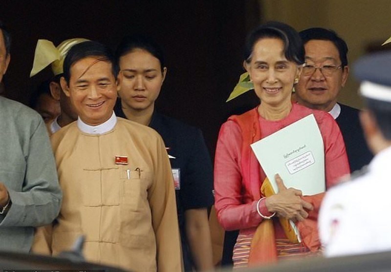 Myanmar&apos;s President-Elect U Win Myint Sworn in, Pledges 3 Objectives