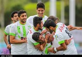 اصفهان| پیروزی تک گله ذوبی‌ها در نیمه نخست برابر سپید‌رود
