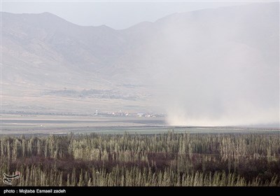 طوفان های نمک دریاچه ارومیه
