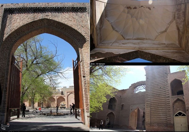 آذربایجان غربی| مسجد مطلب خان خوی یادگاری از ایلخانیان+تصاویر