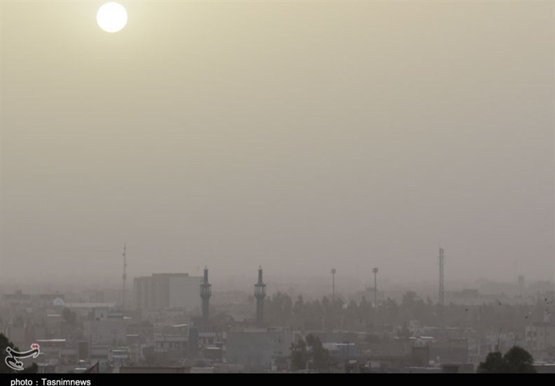 بوشهر|میزان آلودگی ناشی از ریزگردها در برازجان به 124 میکروگرم بر مترمکعب رسید