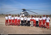 اهواز| بازدید امداد هوایی هلال احمر در روز طبیعت به روایت تصویر