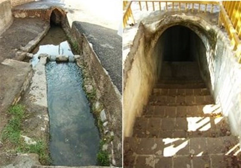 Ardestan Moon Aqueduct; A 2-Story Qanat