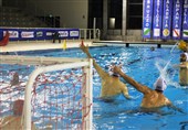 تساوی تیم ملی واترپلو ایران با لاتزیو در بازی دوستانه