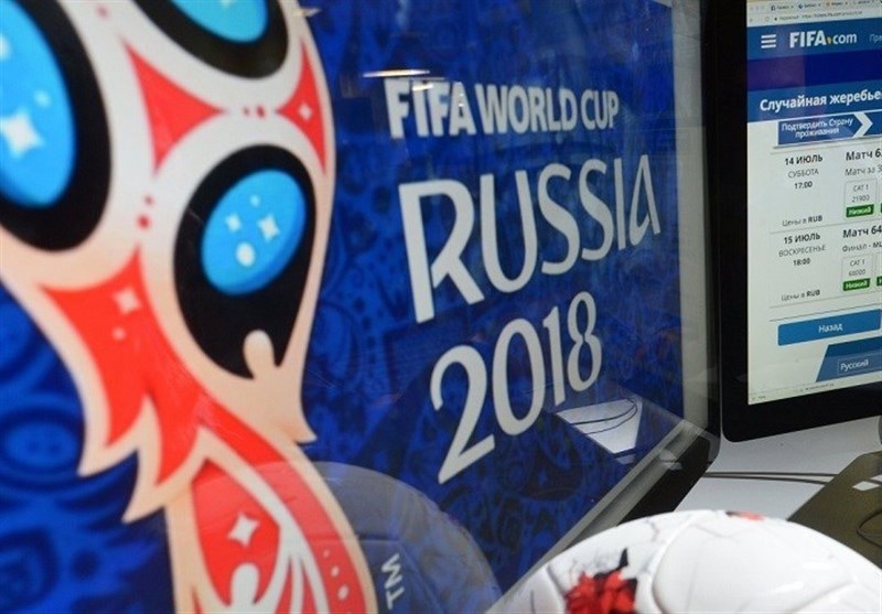 رونمایی از بلیت جام جهانی 2018 با بلیت دیدار روسیه - عربستان + عکس