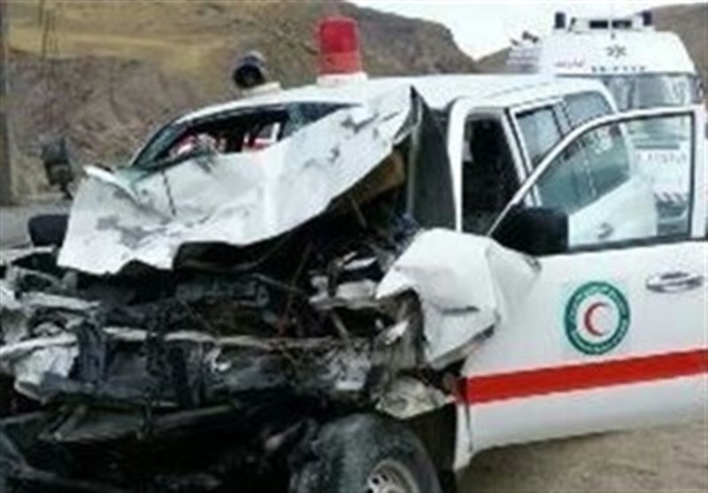 اراک| جزئیاتی از سانحه رانندگی آمبولانس هلال احمر در ساوه؛ کشته شدن یک امدادگر+تصویر