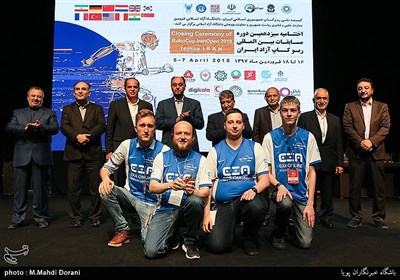 اختتامیه سیزدهمین دوره مسابقات ربوکاپ آزاد ایران