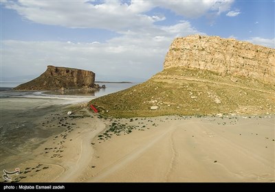 عکسهای هوایی دریاچه ارومیه